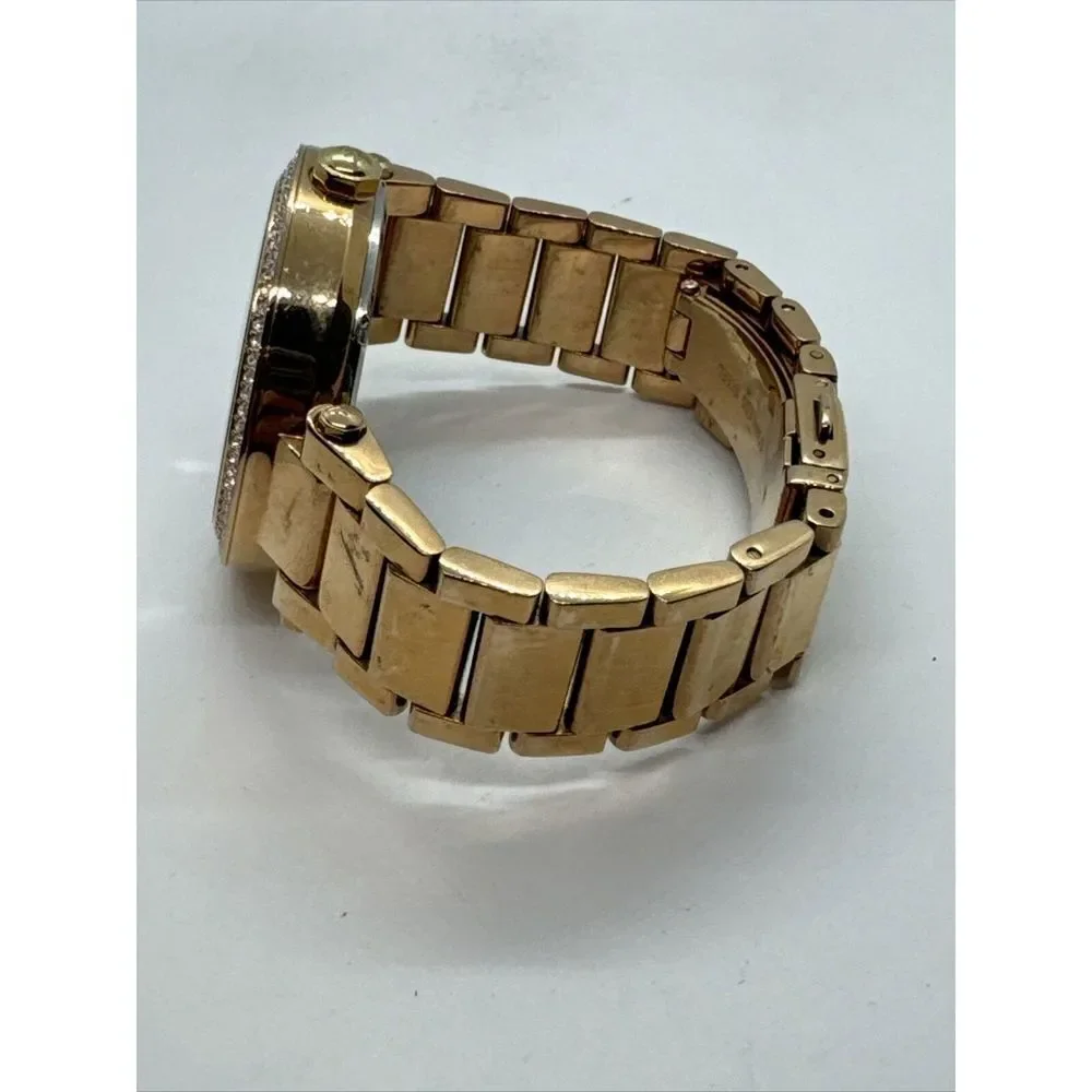Michael Kors Parker MK5865 Women Rose Gold Analog Dial Quartz Wrist Watch JNA437